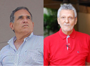 Jairo Fernández alcalde de Sincelejo y Julio Cesar Guerra goberndor de Sucre.