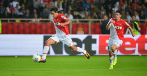 Falcao y James en el Mónaco de Francia.