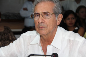 Luis Zapata, presidente del Concejo.