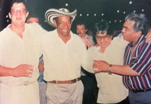 Dangond, Alejo, Rafa y Pablito.
