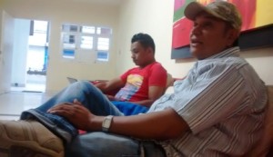 Imer Alvis y Luis Mercado, gestores del proyecto.