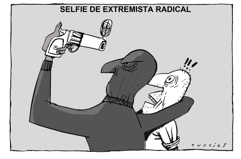 Turcios selfie extremista