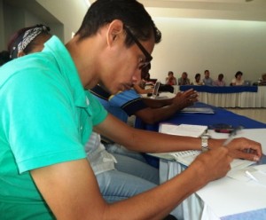Jairo Barreto, líder de Chengue.