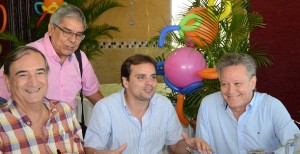 AntonioVallego, AlfredoVarela,EnriquePorto y Rafael Sarmiento