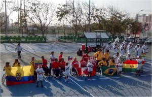 Tenis en silla de ruedas