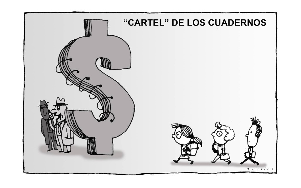 Turcios - cartel de los cuadernos