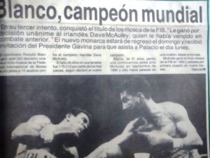 2 Blanco, campeón