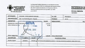 Recibo de pago
