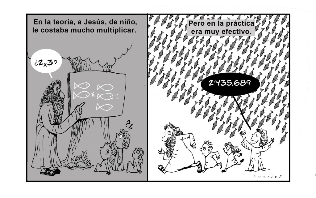 Turcios - Jesús y los peces