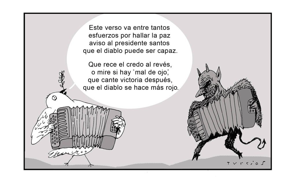 Turcios piqueria por la paz