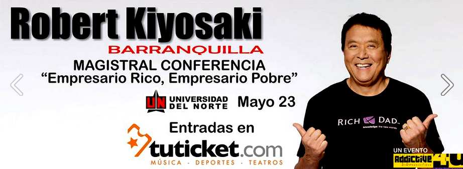 Robert Kiyosaki flyer