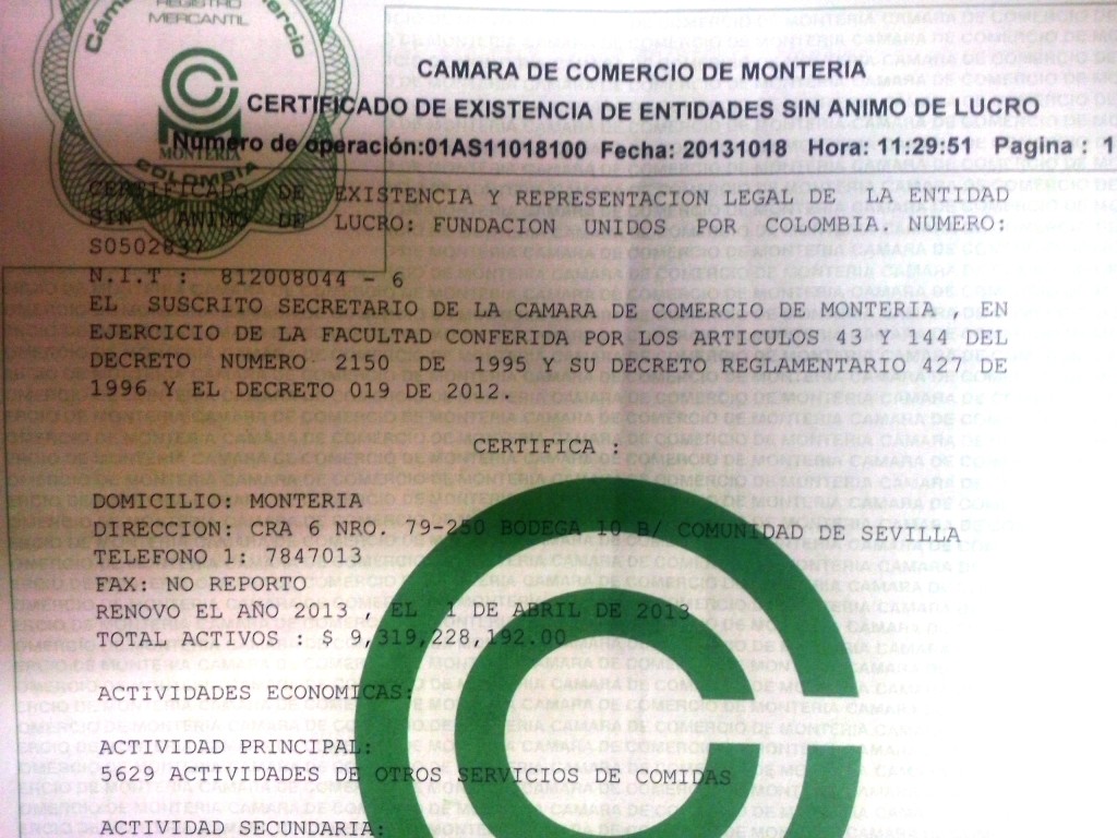 Abelardo de la espriella consorcio unidos por colombia