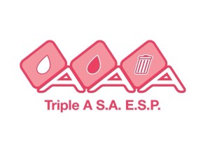 Logo de la "Triple A", empresa vinculada a la prevención del cáncer.