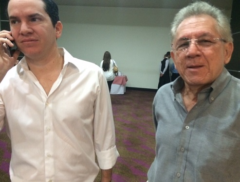 5 Miguel Vergara y Oswaldo Bermúdez.