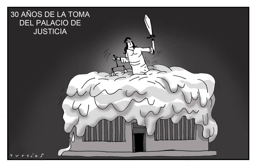 Turcios - 30 años de la toma al Palacio de Justicia