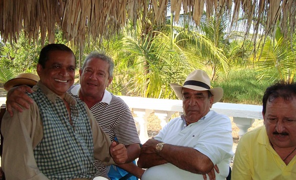 3 Poncho Cotes Jr., Carlos Rodriguez, Camilo Namen y Germán Jaramillo.