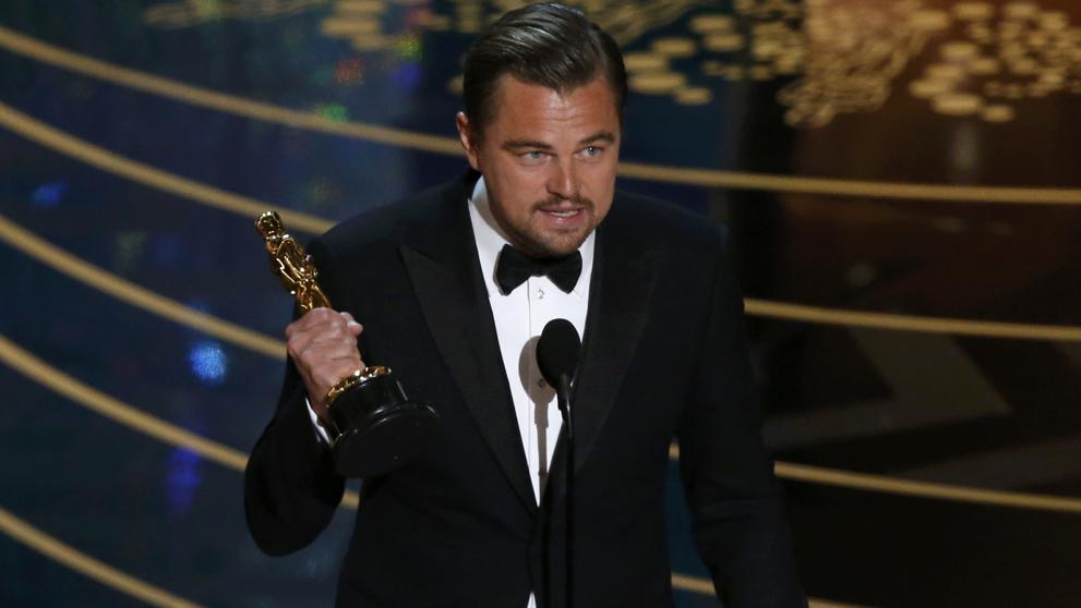 Leo DiCaprio y su oscar