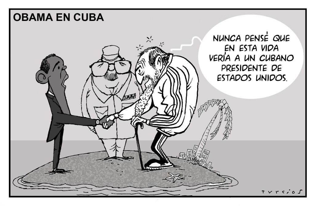 Turcios - Obama en Cuba