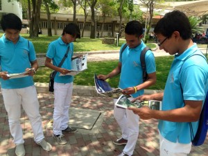 leyendo el punto