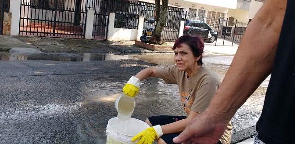 2 sin agua potable