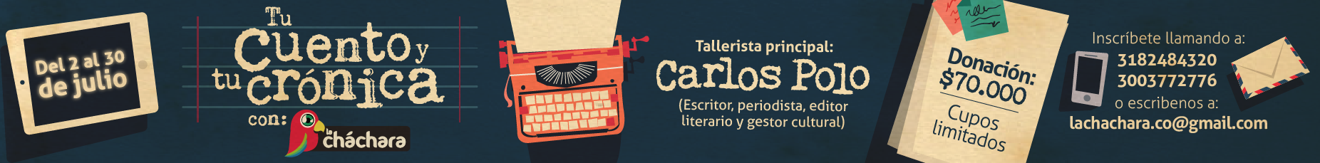 Taller cuento y crónica