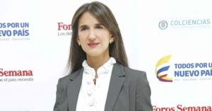 Yaneth Giha Tovar, directora de Colciencias foro Semana y Colciencias foro Semana y Colciencias El estado de la ciencia en Colombia Bogota Mayo 28 2015 foto Guillermo Torres Semana