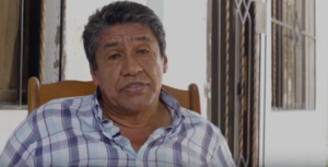 Hernando Rojas, comerciante de butifarras. 