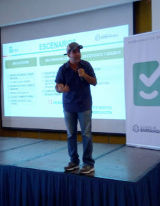 "Recordar nuestra historia deportiva es importante, la gestión para que Barranquilla fuera sede de los Juegos en el 46, es hoy una gran enseñanza" : afirmó el alcalde.