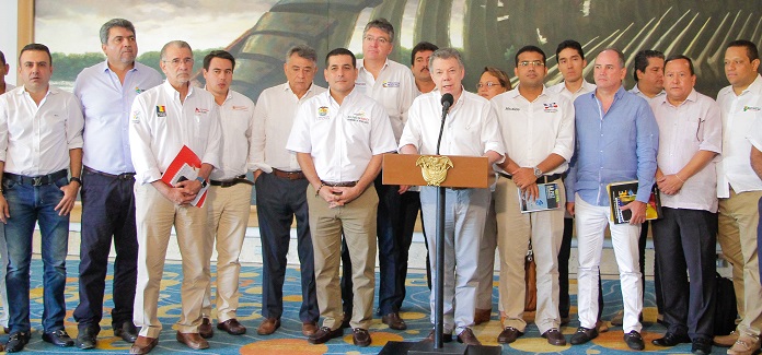 3 Aprobatón con presidente Santos (2)