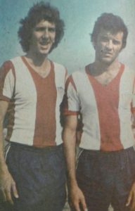 César ´Caballo´Lorea y Eduardo Solari