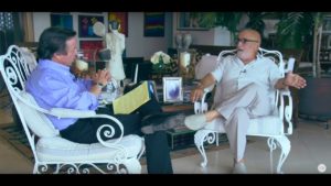 Paulo Laserna y Juan Gossaín