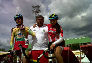 Nelson Soto (izq), ´Pepe´Caballero y Daniel Salcedo