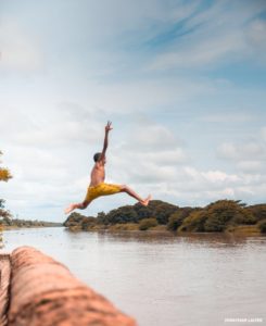 El disfrute con el rió Magdalena