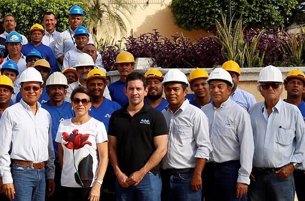 6 Cecilia Moreno y su equipo