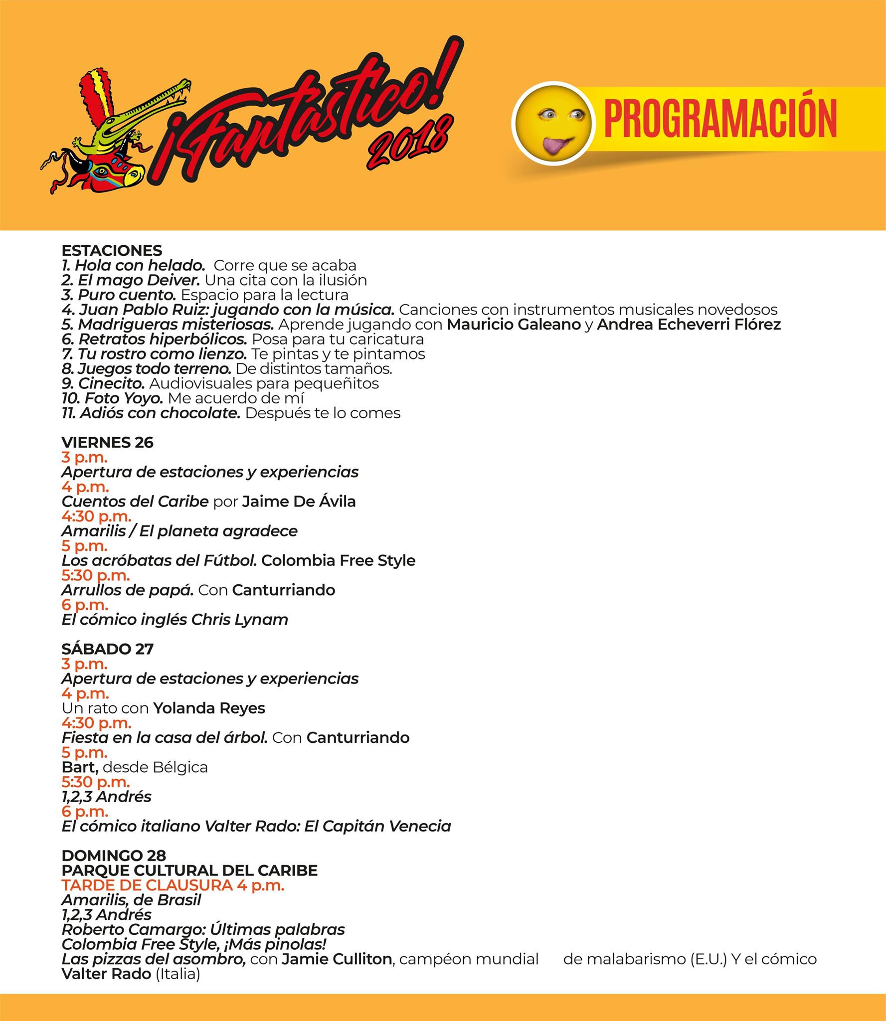 Fantástico, Carnaval de las Artes