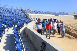 Directivos de la Odecabe visitaron los escenarios