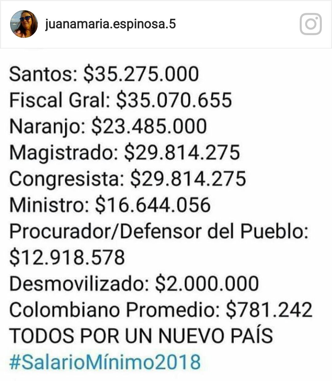 5 Los sueldos en Colombia