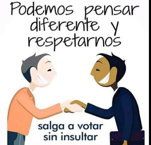 6 Votar sin insultar