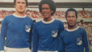 Juan José Irigoyen, Jaime Morón y Williangton, conformaron una tripleta goleadora