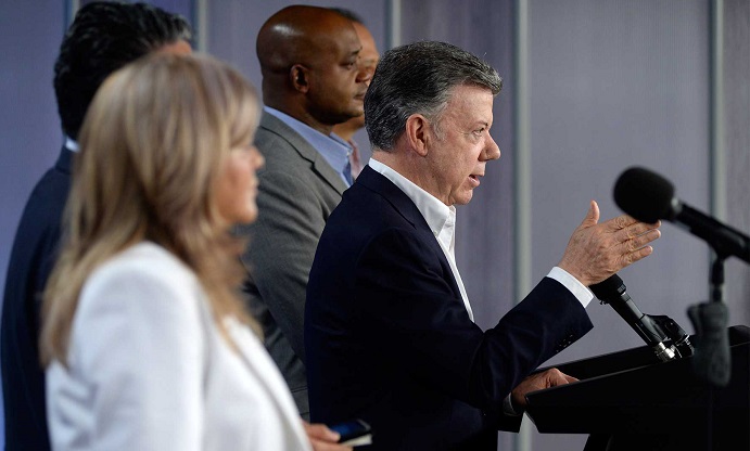 Dos informes de expertos de Estados Unidos y la ONU coinciden en señalar que el riesgo se mantiene alto en Hidroituango, dijo el Presidente Juan Manuel Santos al término de una reunión de actualización en la Casa de Nariño.