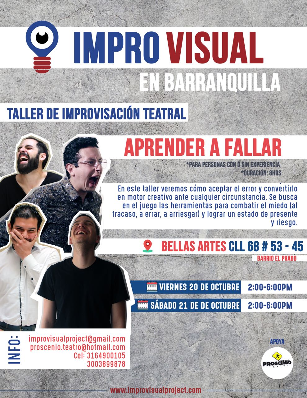 IMPROVISUAL PROJECT afiche